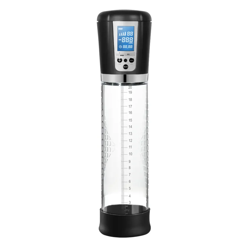 Pumped Pompe automatique pour pénis avec écran LCD 20 x 6cm